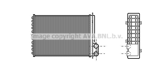 AVA QUALITY COOLING Lämmityslaitteen kenno RTA6205